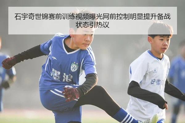 石宇奇世锦赛前训练视频曝光网前控制明显提升备战状态引热议